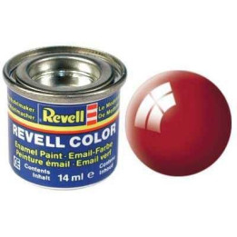 Barva Revell emailová - 32131: leská ohnivě rudá (fiery red gloss)