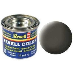 Barva Revell emailová - 32167: matná zelenavě šedá (greenish grey mat)