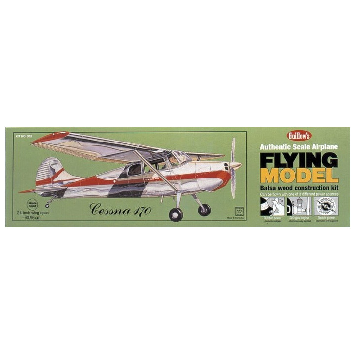 Cessna 170 laser. vyřezávaná 610mm