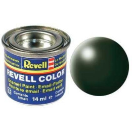 Barva Revell emailová - 32363: hedvábná tmavě zelená (dark green silk)