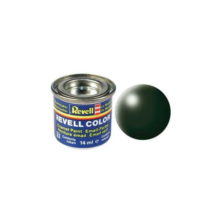 Barva Revell emailová - 32363: hedvábná tmavě zelená (dark green silk)