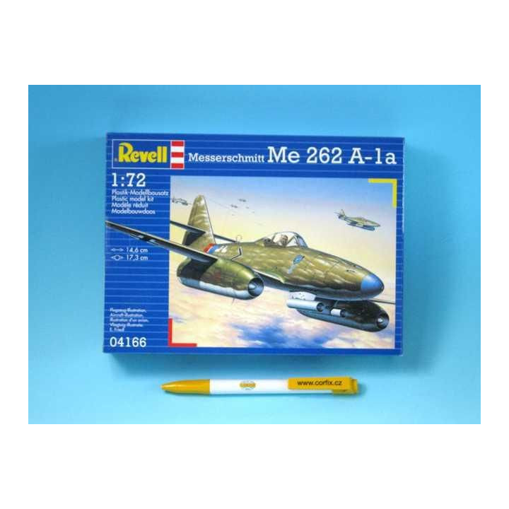 Plastic ModelKit letadlo 04166 - Messerschmitt Me 262 A-la (1:72)