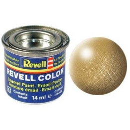 Barva Revell emailová - 32194: metalická zlatá (gold metallic)