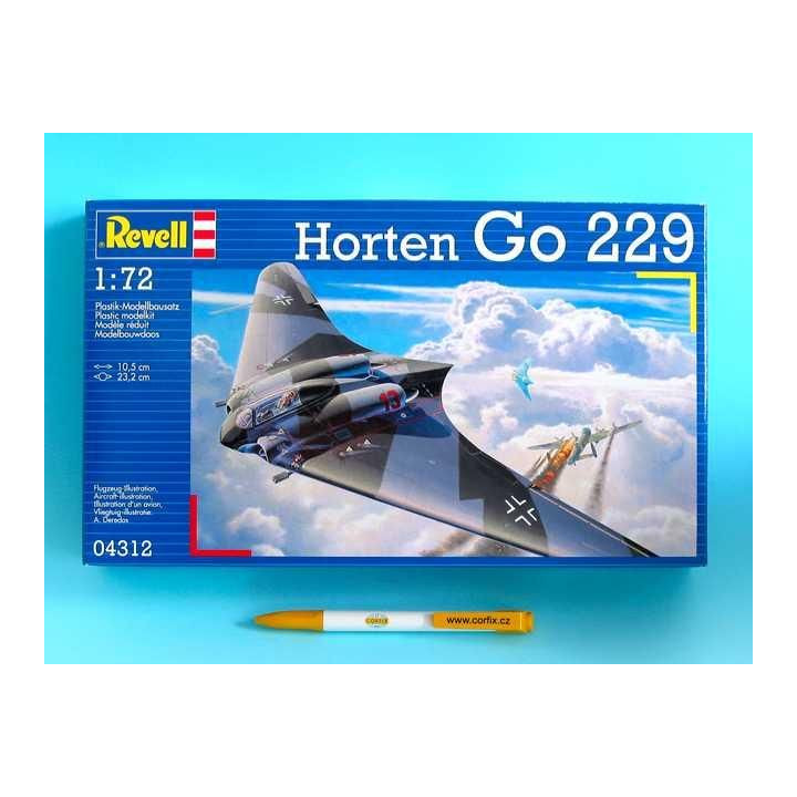 Plastic ModelKit letadlo 04312 - Horten Go-229  (1:72)