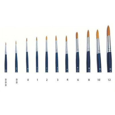 Brush Synthetic Round  51202 - kulatý syntetický štětec (velikost 00)