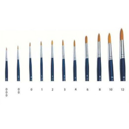 Brush Synthetic Round  51206 - kulatý syntetický štětec (velikost 3)