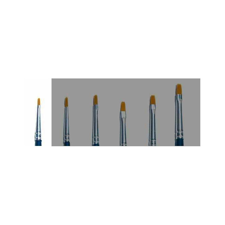 Brush Synthetic Flat - SINGLE PACK 52221 - plochý syntetický štětec (velikost 000)