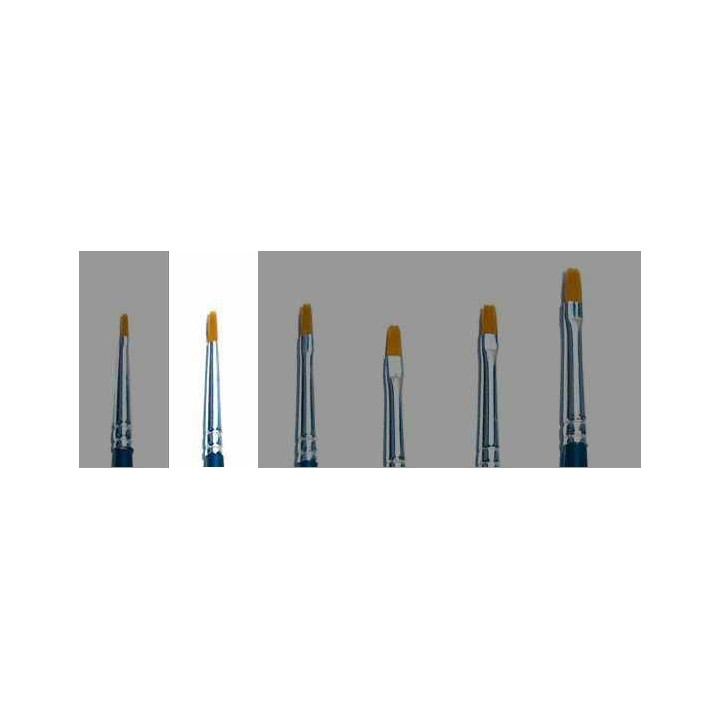 Brush Synthetic Flat - SINGLE PACK 52222 - plochý syntetický štětec (velikost 00)