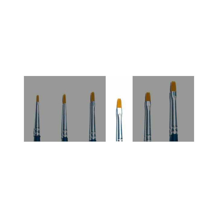 Brush Synthetic Flat - SINGLE PACK 52224 - plochý syntetický štětec (velikost 1)