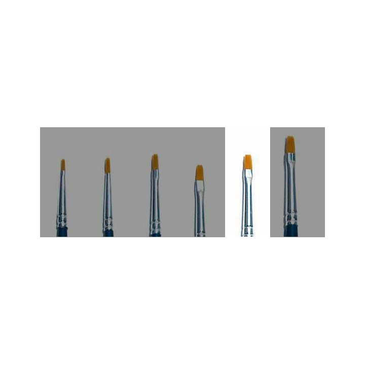 Brush Synthetic Flat - SINGLE PACK 52225 - plochý syntetický štětec (velikost 2)