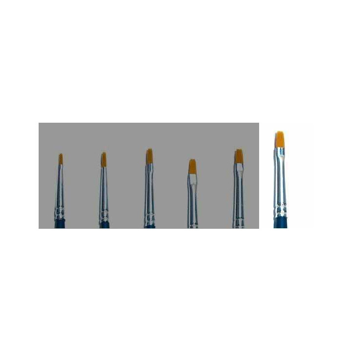 Brush Synthetic Flat - SINGLE PACK 52226 - plochý syntetický štětec (velikost 3)