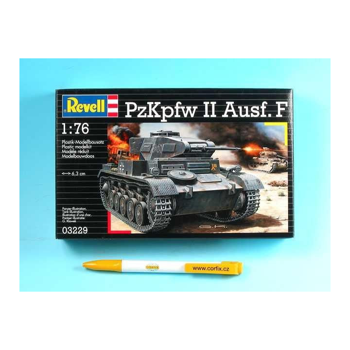 Plastic ModelKit tank 03229 - PzKpfw II Ausf.F  (1:76)