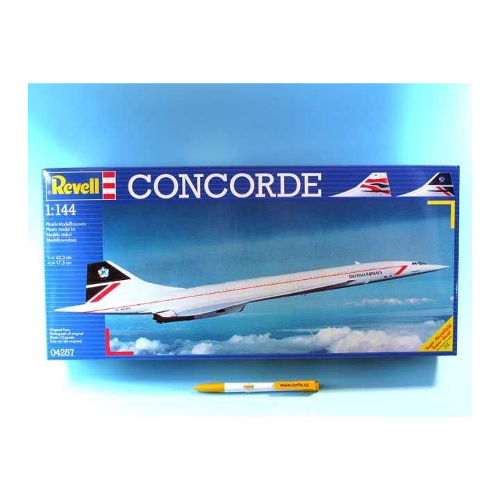 Plastic ModelKit letadlo 04257 - Concorde "British Airways"  (1:144)