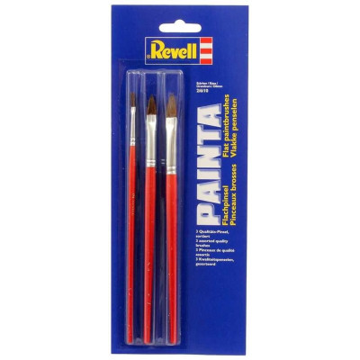 Painta Flat Set 29610 - sada 3 plochých štětců