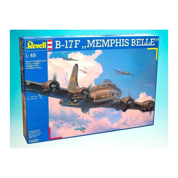 Plastic ModelKit letadlo 04297 - B-17 F Memphis Belle  (1:48)
