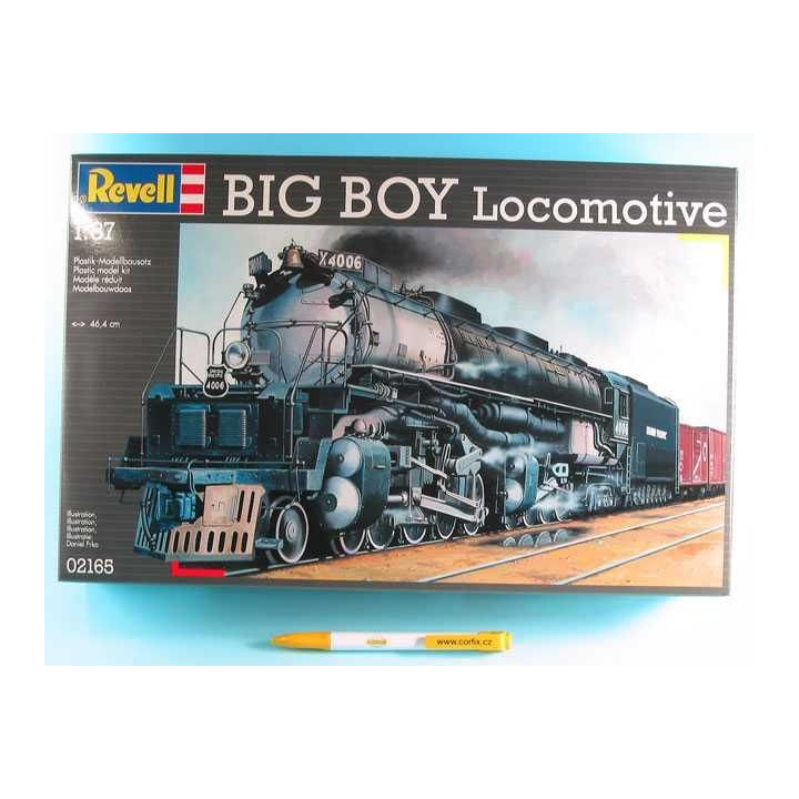 Plastic ModelKit lokomotiva 02165 - Big Boy Locomotive (1:87)