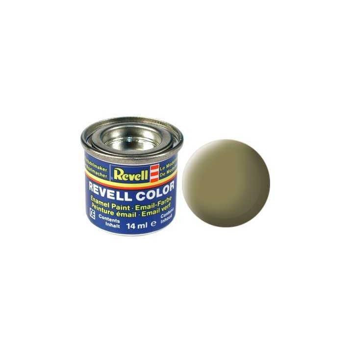 Barva Revell emailová - 32142: matná olivově žlutá (olive yellow mat)