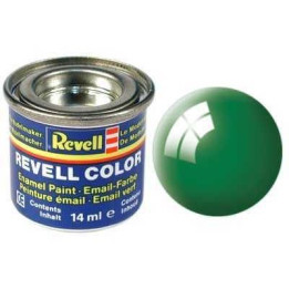 Barva Revell emailová - 32161: lesklá smaragdově zelená (emerald green gloss)