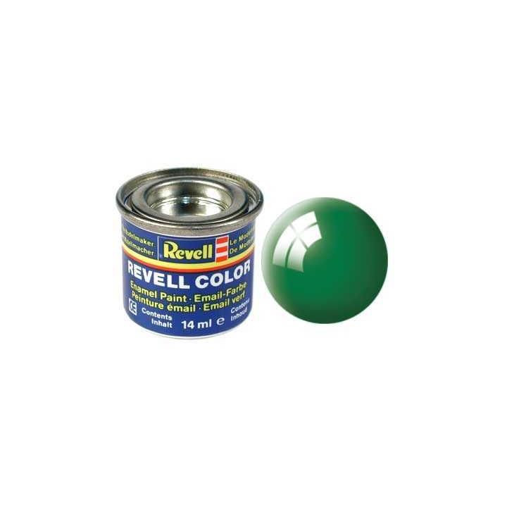 Barva Revell emailová - 32161: lesklá smaragdově zelená (emerald green gloss)