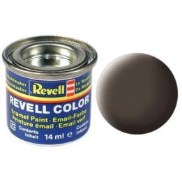 Barva Revell emailová - 32184: matná koženě hnědá (leather brown mat)