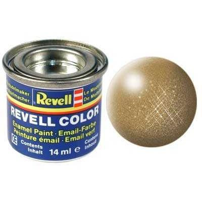 Barva Revell emailová - 32192: metalická mosazná (brass metallic)
