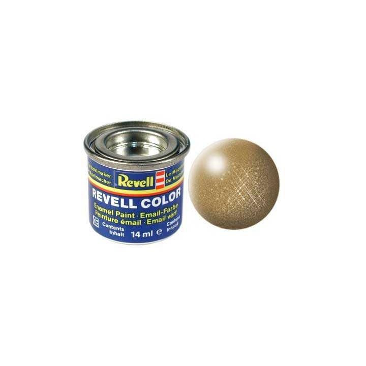 Barva Revell emailová - 32192: metalická mosazná (brass metallic)