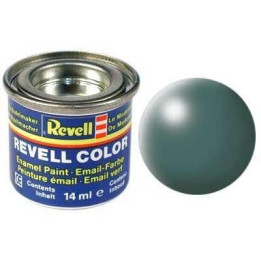 Barva Revell emailová - 32364: hedvábná listově zelená (leaf green silk)