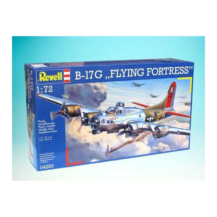 Plastic ModelKit letadlo 04283 - B-17G Flying Fortress (1:72)