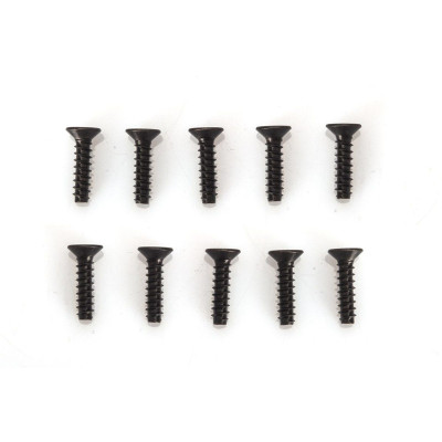M3x10mm samořezný křížový šroub s zápustnou hlavou, 10 ks. - S10
