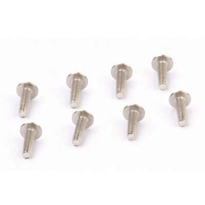 M3x12mm šroub s půlkulatou hlavou, 8 ks.