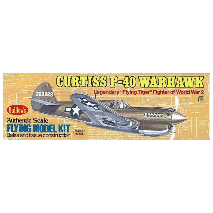Curtiss P-40 Warhawk (419mm)