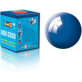 Barva Revell akrylová - 36152: lesklá modrá (blue gloss)