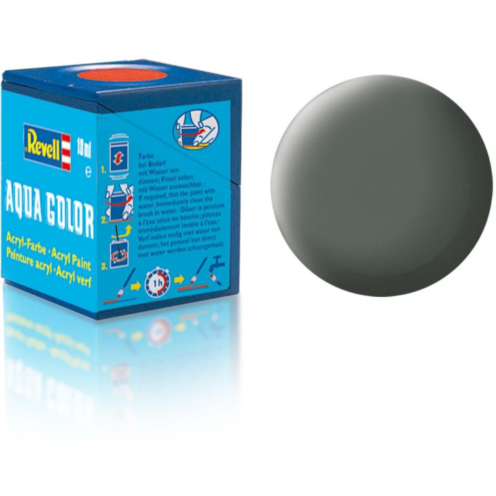 Barva Revell akrylová - 36166: matná olivově šedá (olive grey mat)