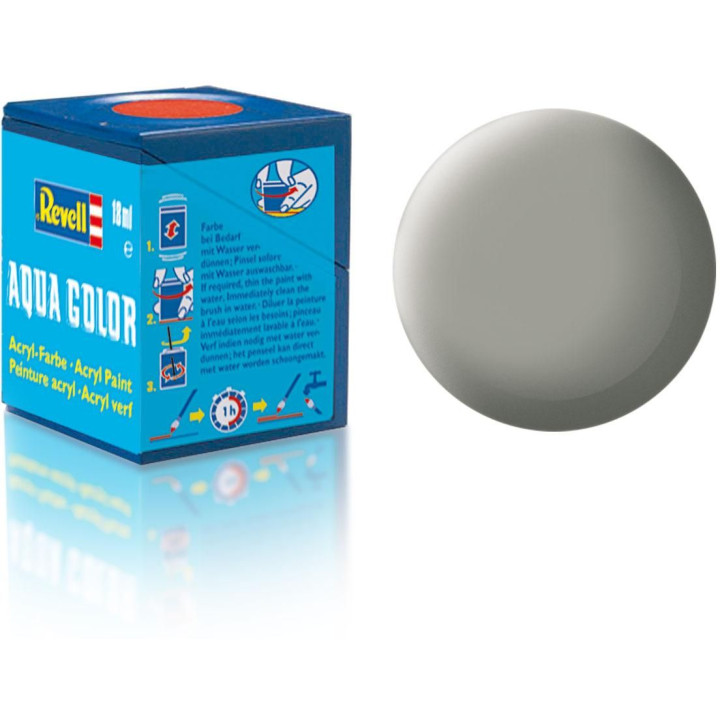 Barva Revell akrylová - 36175: matná kamenně šedá (stone grey mat)