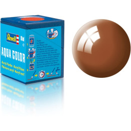 Barva Revell akrylová - 36180: leská blátivě hnědá (mud brown gloss)
