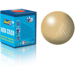 Barva Revell akrylová - 36194: metalická zlatá (gold metallic)