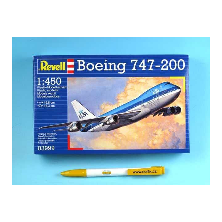 Plastic ModelKit letadlo 03999 - Boeing 747-200 Jumbo Jet (1:450)