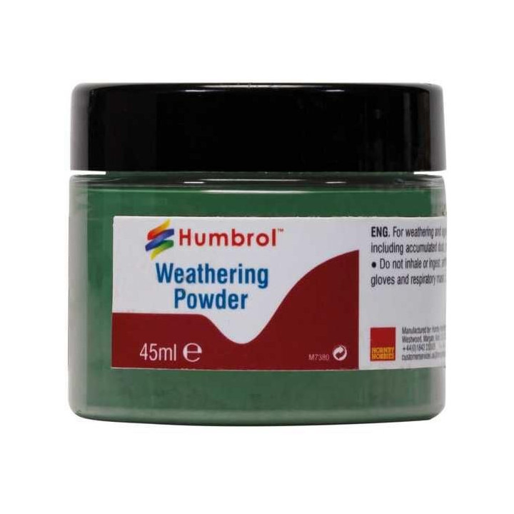 Humbrol Weathering Powder Chrome Oxide Green AV0015 - pigment pro efekty 45ml