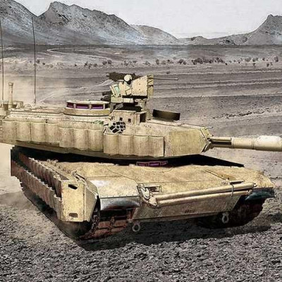 Model Kit tank 13504 - U.S Army M1A2 V2 TUSK II (1:35)