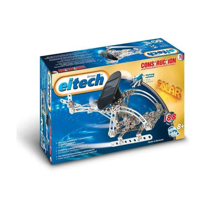 EITECH Solar Powered set - C72 Solar Powered Aircraft + Helicopter