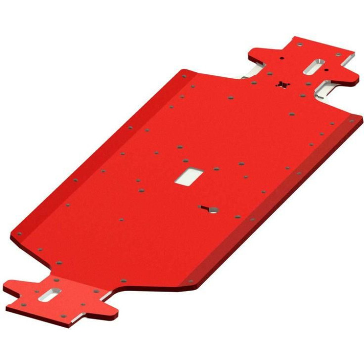 Arrma šasi 445mm hliníkové CNC 7075 T6