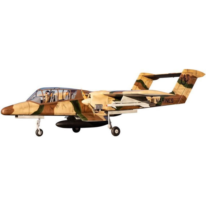 Hangar 9 OV-10 Bronco 30cc ARF + zatahovací podvozek