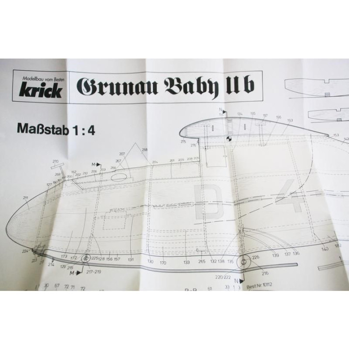 Krick Grunau Baby 1:4 kit