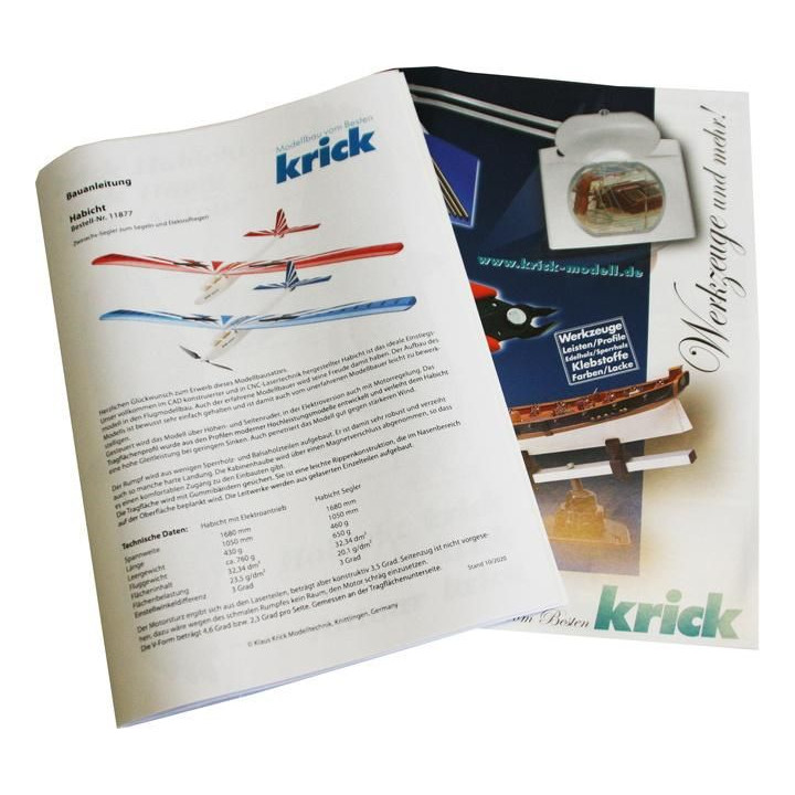 Krick Habicht větroň/E-větroň kit