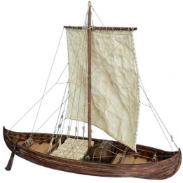 Dušek Vikingská loď Knarr 1:35 kit
