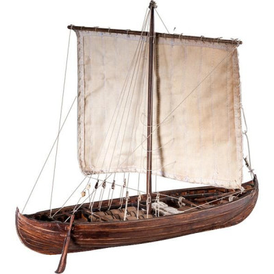 Dušek Vikingská loď Knarr 1:72 kit