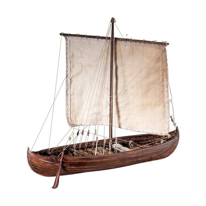 Dušek Vikingská loď Knarr 1:72 kit