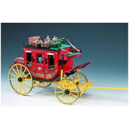 AMATI Poštovní kočár Wells Fargo 1:10 kit