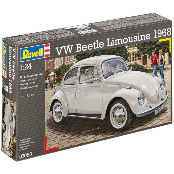 Plastic ModelKit auto 07083 - VW Käfer 1500 (Limousine)
