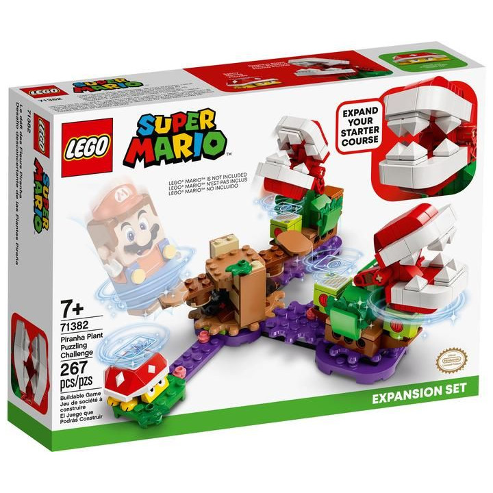 LEGO Super Mario - Hlavolam s piraňovou rostlinou – rozšiřující set